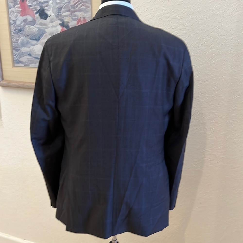 NWT Zegna Italian Made Modern Fit suit size 44L - Picture 4 of 14